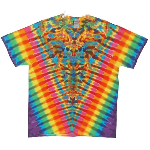 Adult TIE DYE Blotter V T Shirt plus sizes 2X 3X 4X Grateful dead hippie art Adult TIE DYE Blotter V T Shirt plus sizes 2X 3X 4X Grateful dead hippie art