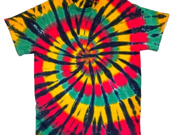 thumbnail image 2 of Rastafari Reggae Lion Red Yellow Green T-shirt T-shirt Men's... 2 of 13