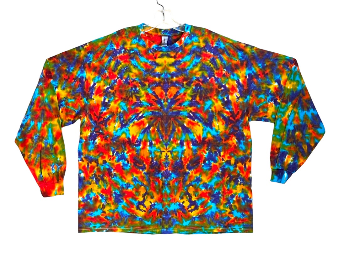 trippy tie dye shirts