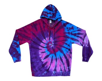 タイダイ パーカー | パープルヘイズ ブロッター スクランチ | 手染め