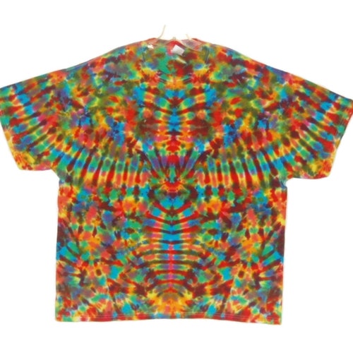 Adult TIE DYE Blotter V T Shirt plus sizes 2X 3X 4X Grateful dead hippie art Adult TIE DYE Blotter V T Shirt plus sizes 2X 3X 4X Grateful dead hippie art
