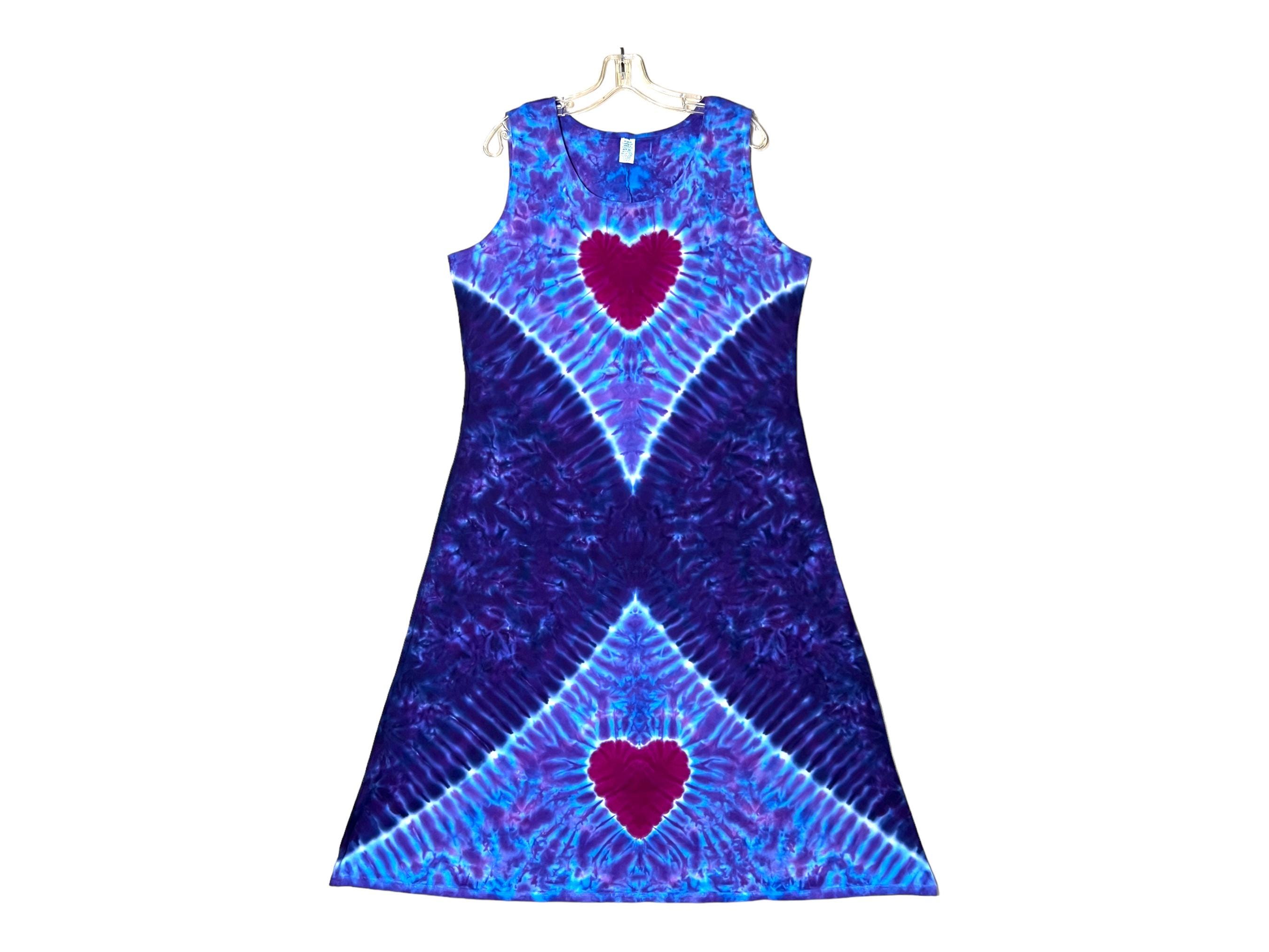Tie Dye Jersey Dress - Etsy