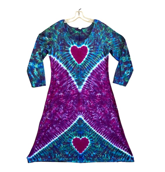 strapless open back dress Heart Lattice Ankle Gown – Purple main image 1