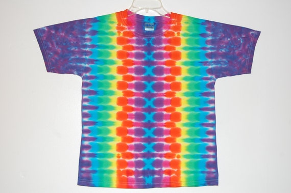 neon rainbow tie dye shirts