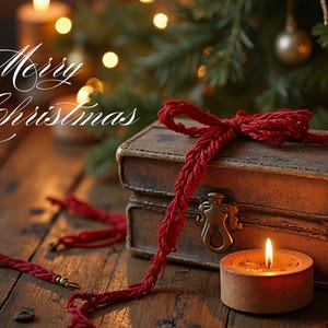 Festive postcard