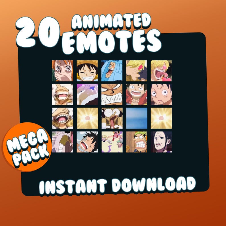 20 Animated Emote Mega Pack - Pirate Boy - Fun and Goofy Emoji's for ...