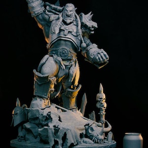 Thrall STL FILE High Quality File for 3D Printing - World of Warcraft