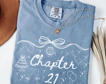 Bow Birthday Shirt, 21st Birthday Tshirt, Coquette Birthday Girl, Custom Party Shirts, Matching Family Tee, Ribbon T-shirt, Birthday Gift