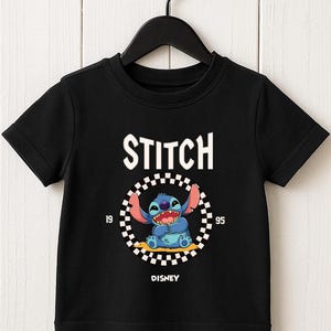 Disney Lilo & Stitch Distressed Stitch Portrait T-Shirt , Disneyland Family Matching Shirt, Magic Kingdom Tee, Disney Birthday Gift, WDW Tee