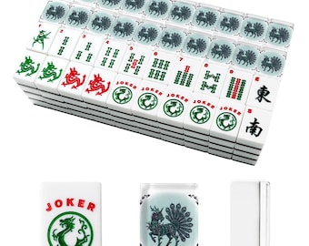 Custom Made Mahjong Tile, Brand New American Mahjong 166 Tiles