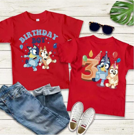 Relaxed Fit Birthday Shirt