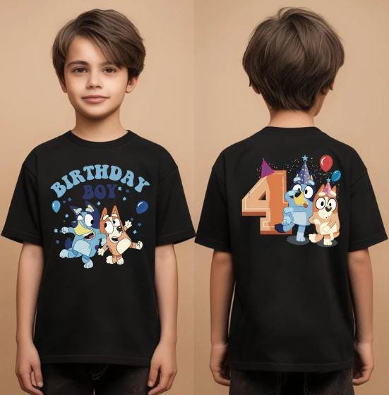 Relaxed Fit Birthday Shirt