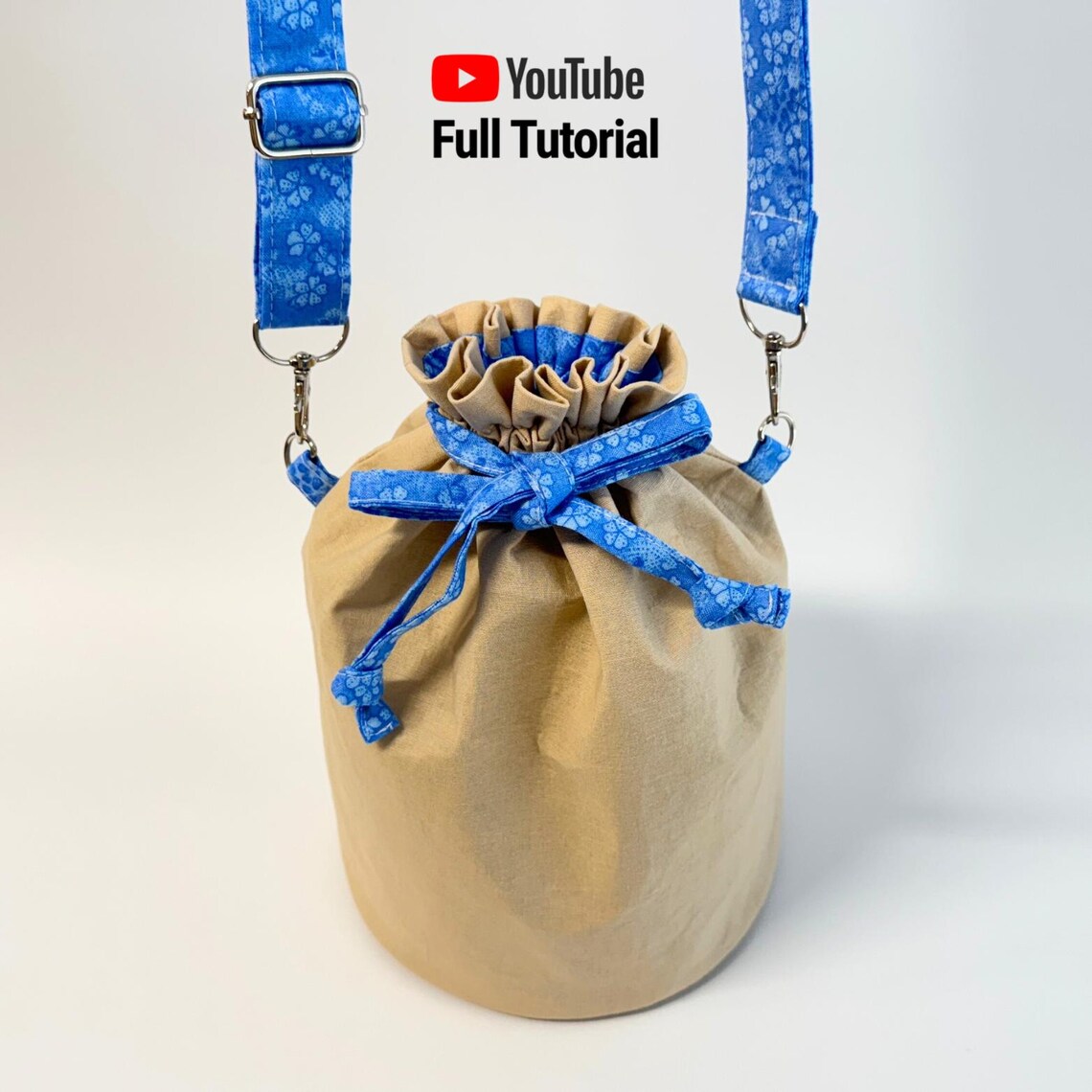 Holly Round Drawstring Bag PDF Sewing Pattern: Crossbody Bucket Bag - Etsy