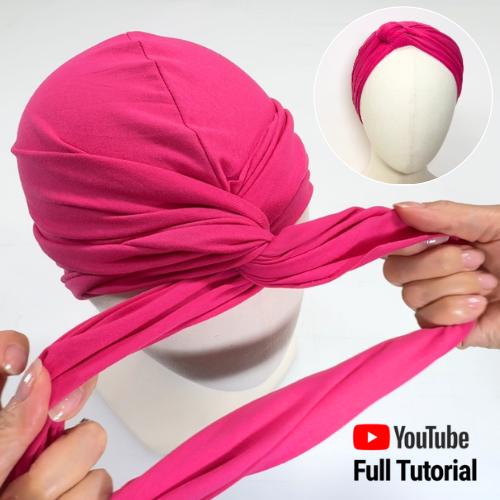 Pattern For Turban PDF -easy Twist Turban Sewing Pattern : Digital Download (no Written ...
