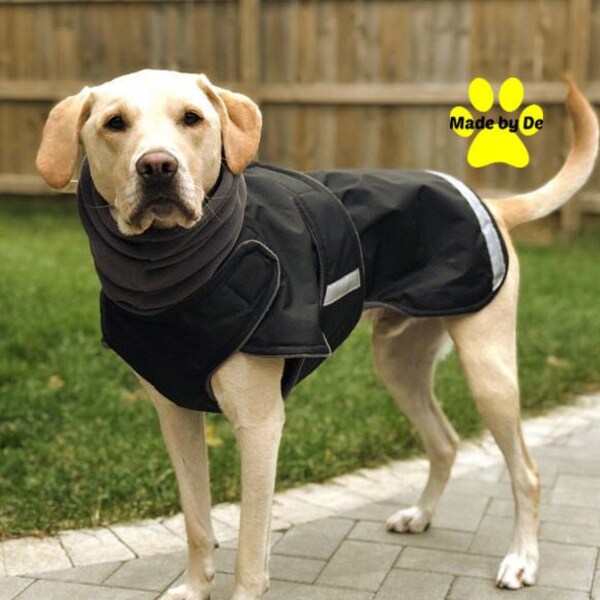 Winter Dog Coats Etsy