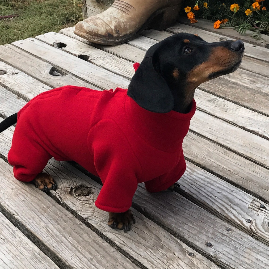 Ultra Fleece Dog Pajamas custom dog pajamas image 5