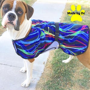 Show Dog Cool Coat, Showdog Chiller Plus Cool Coat, custom dog cool coat, show dog cool coat, dog grooming coat