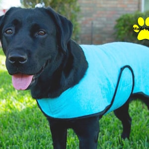 Dog Cool Coat, Chiller Cool Coat, custom dog cooling coat, dog chamois coat, dog cooler