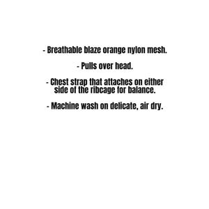 Information about mesh dog vest