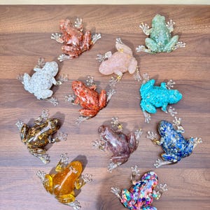 5.2 &quot;Healing Kristal Kikker Standbeeld Ambachten Woondecoratie Kwarts Edelsteen Gesneden Leuke Boomkikker Beeldje, kristal geschenken!