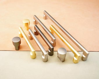 Améliorer les poignées lourdes poignées de tiroir de commode or poignées d'armoires de cuisine poignées de porte de meuble boutons ronds de placard quincaillerie moderne