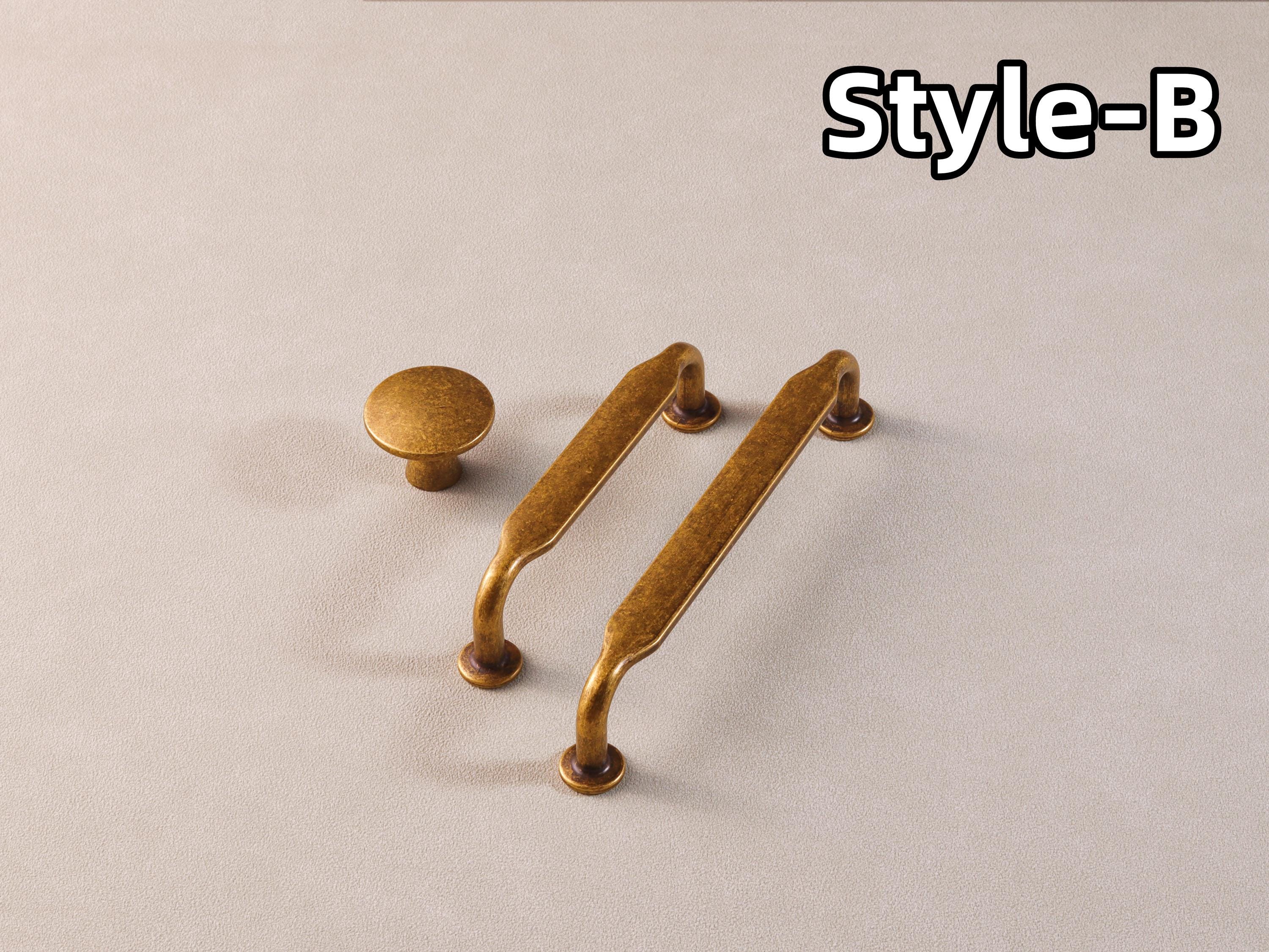 Antique Brass Dresser Drawer Cabinet Handle Pull Knob Wardrobe