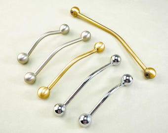 Maniglie per cassetti e credenze in stile squisitamente sferico, maniglie per porte, mobili da cucina, guardaroba, ferramenta moderna, nichel spazzolato.