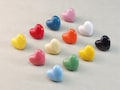 Colorful Heart Ceramics Knobs Dresser Drawer Handles Cabinet Pull Children's Room Door Knobs Handle Closet Pulls Modern Cupboard Hardware product logo