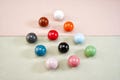 Colorful Ball Ceramic Knobs Dresser Drawer Handles Colorful Knobs Children Closet Knob Kitchen Cabinet Pulls Door Handle Modern Hardware product logo