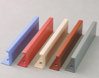 Plusieurs couleurs, poignées cachées, commode, tiroir, bouton de tirage, armoire, meubles, placard, cuisine, placard, poignée, porte, matériel moderne