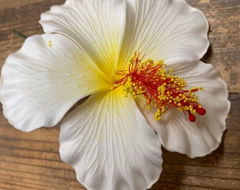 Foam 4.5” HIBISCUS flower hair pick
