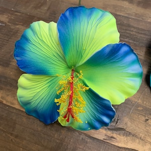 Foam 4.5” HIBISCUS flower hair pick