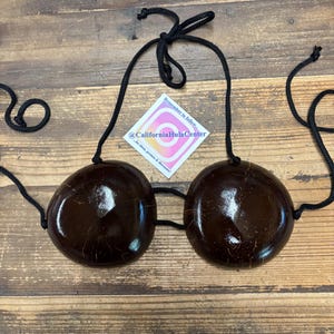 Child-sized Coconut Bra 4-4.5” cup