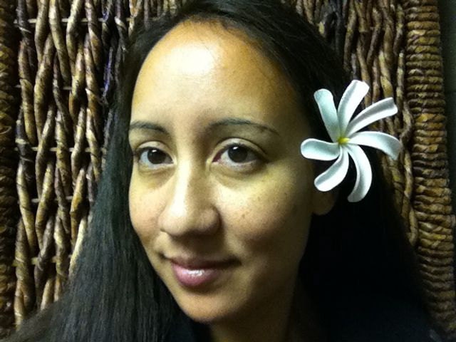 FOAM Tahitian Gardenia Flower Hair CLIP Tiare White - Etsy