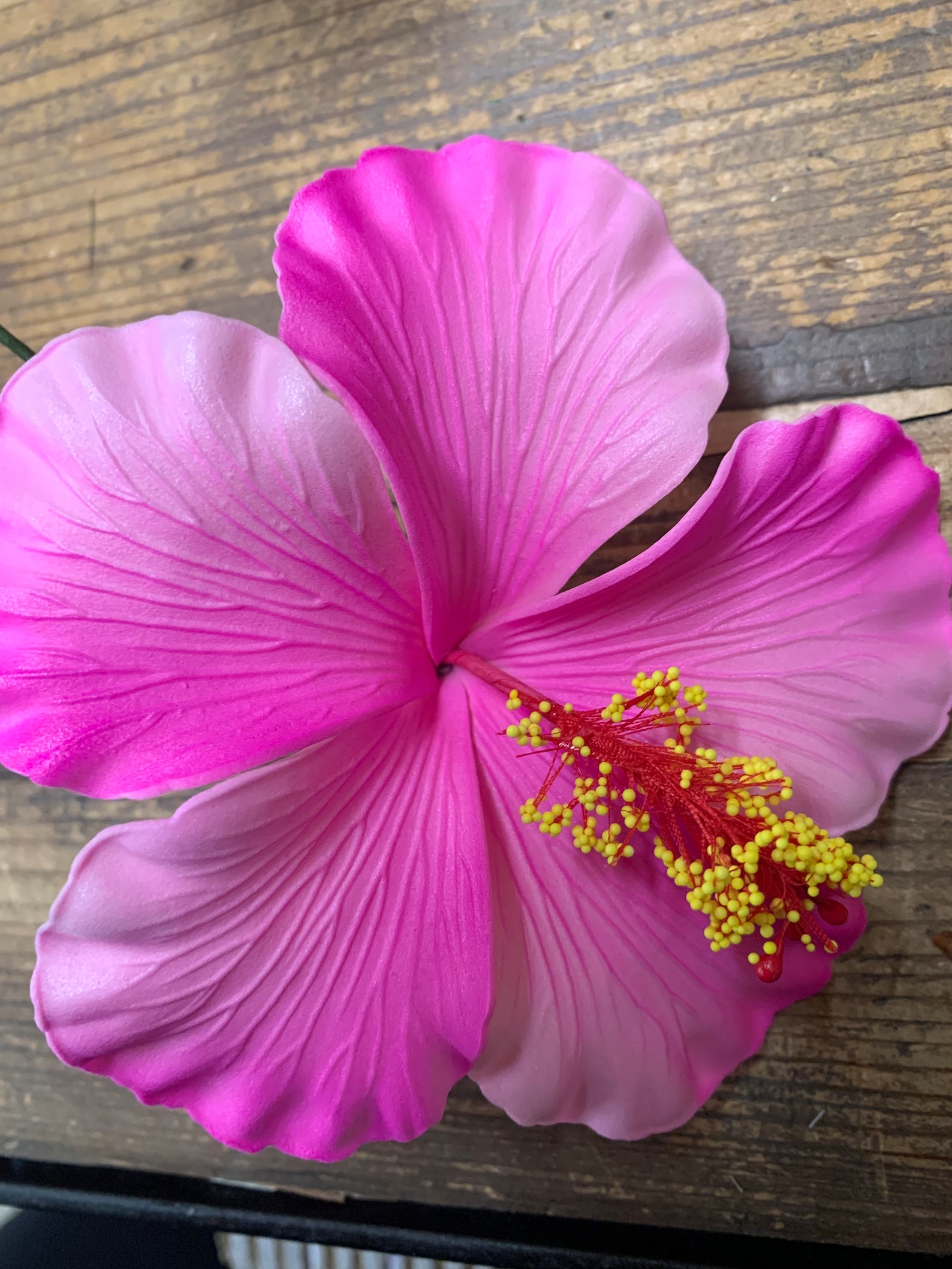 Foam 4.5 HIBISCUS Flower Hair Pick Etsy