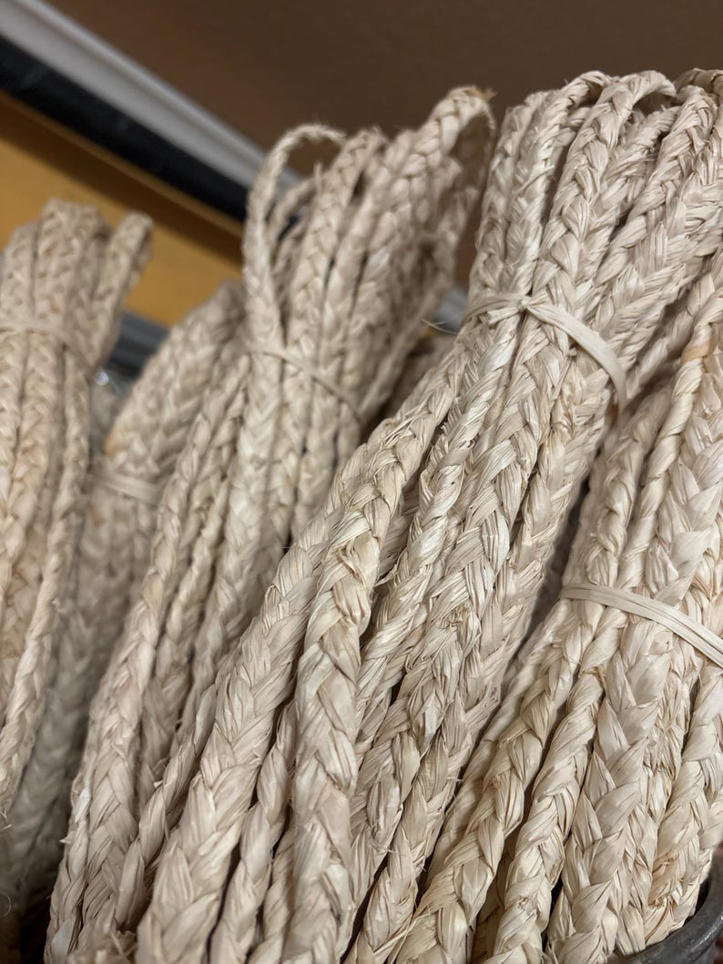 Rafia Rope Large Raffia Rope Braid 10 Yards Natural - Etsy