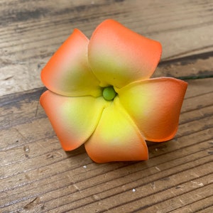 Foam Puakenikeni Hawaiian Flower Pick for Hair