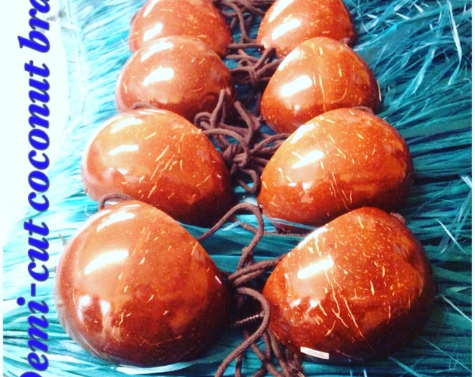 Demi Cut Coconut Bra Etsy