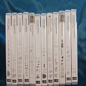 Stampin&#39; Up! Lot of 12 Stamp Sets - Love and Support