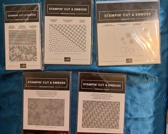 Hive 3D Stampin' Cut & Emboss Embossing Folder Retired From