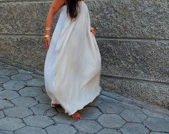 SOLD OUT Boho Cotton Kimono Robe: Long Summer Festival Cover-Up