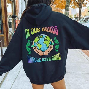 [CPGN STUDIO ]★CARE FREE HANDLE SWEATSHIRT Music Mama