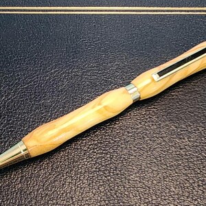 Olive Wood from Bethlehem! A one-of-a-kind handmade pen from a beautiful piece of Bethlehem Olive Wood.
