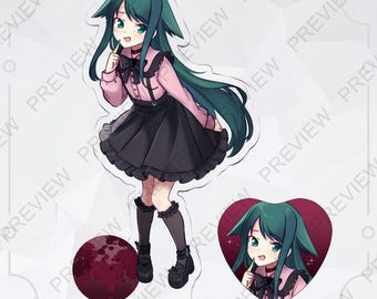 Saya no Uta Holographic Acrylic Stand & Badge Horror Visual Novel (Pre-Order)