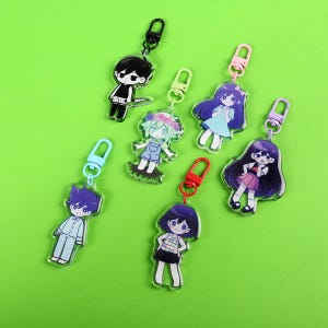 OMORI シャカシャカアクリルキーホルダー　ヘッドスペース OMORI】HEADSPACE Acrylic Keychain【OMOCAT】 | PAR