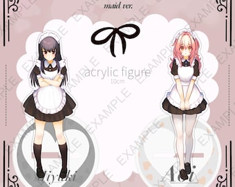 Horror Visual Novel Acrylic Stand: Miyuki & Aoi Maid Ver. (PRE ORDER)