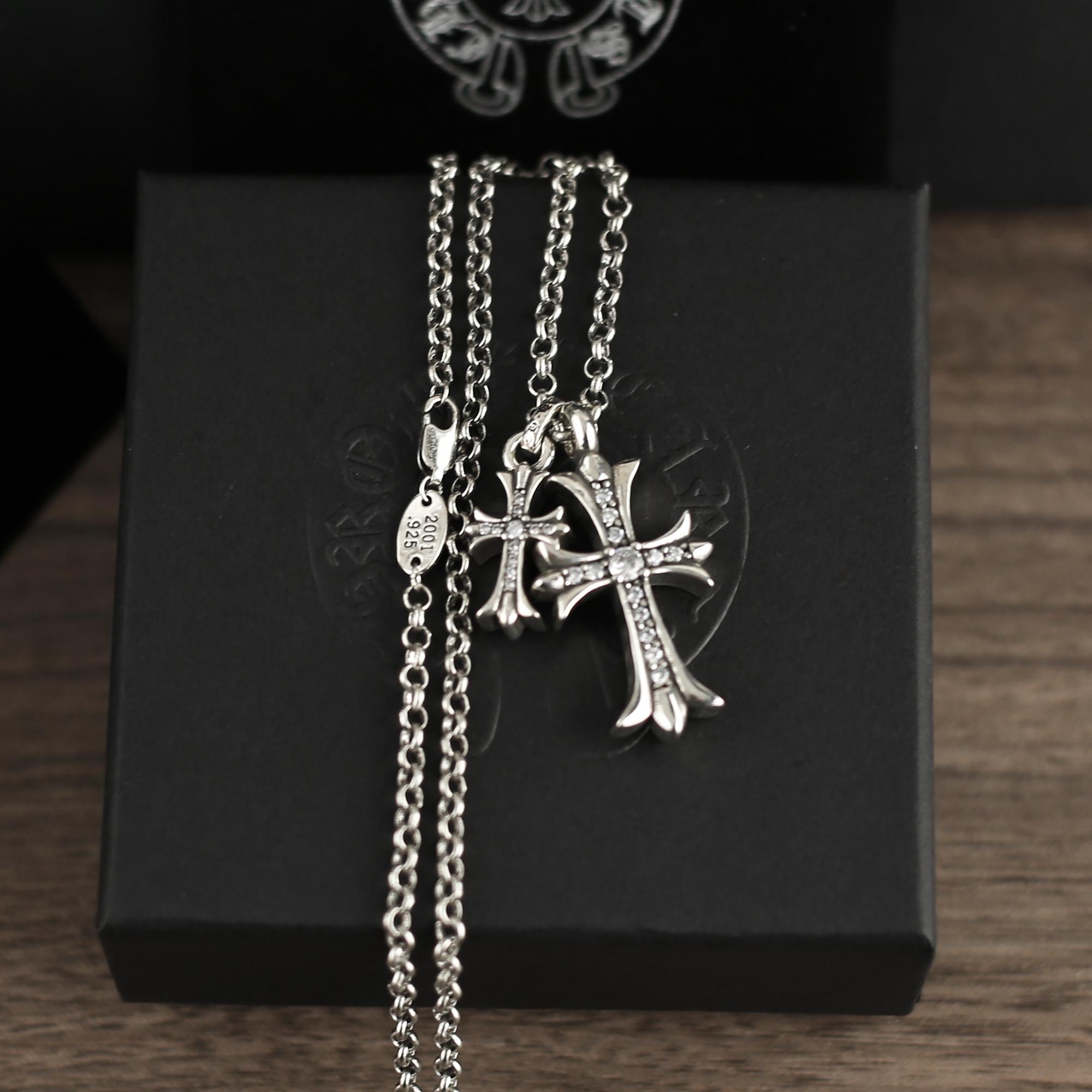 Chrome Hearts Double Cross Pendant クロムハーツ ネックレス Chrome Hearts Jewelry | Chrome Hearts Double Cross Pendant