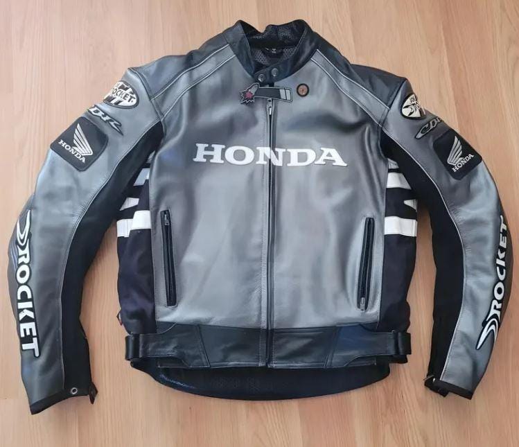 Honda vintage leather jacket - Etsy 日本