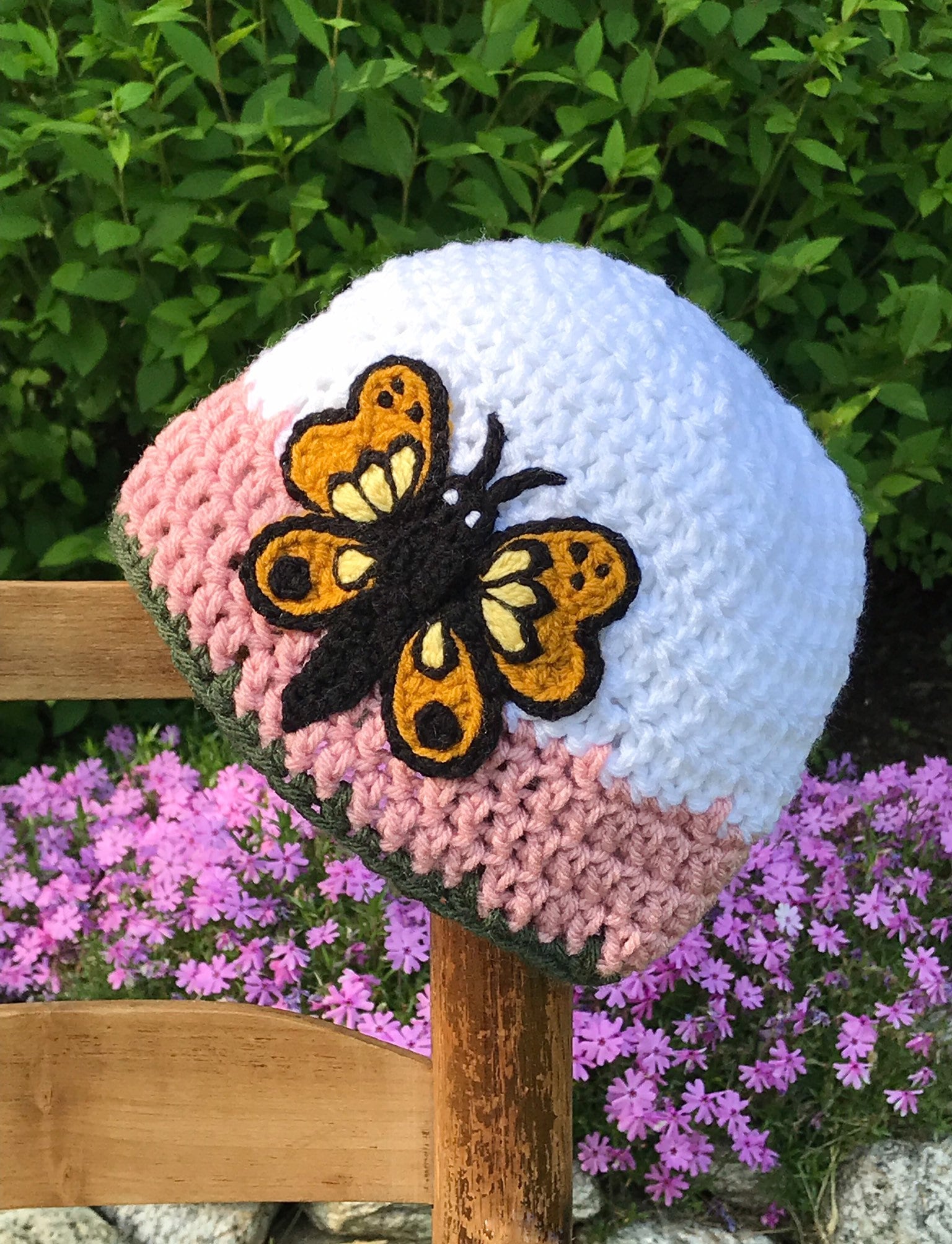 Women\'s Summer Beanie Boho Hats Adult Dwarf Hats Chemo Cap Pack Of 2 Butterfly Petite Butterfly Fringe Beanie Hats for Cancer Patients  main image 2