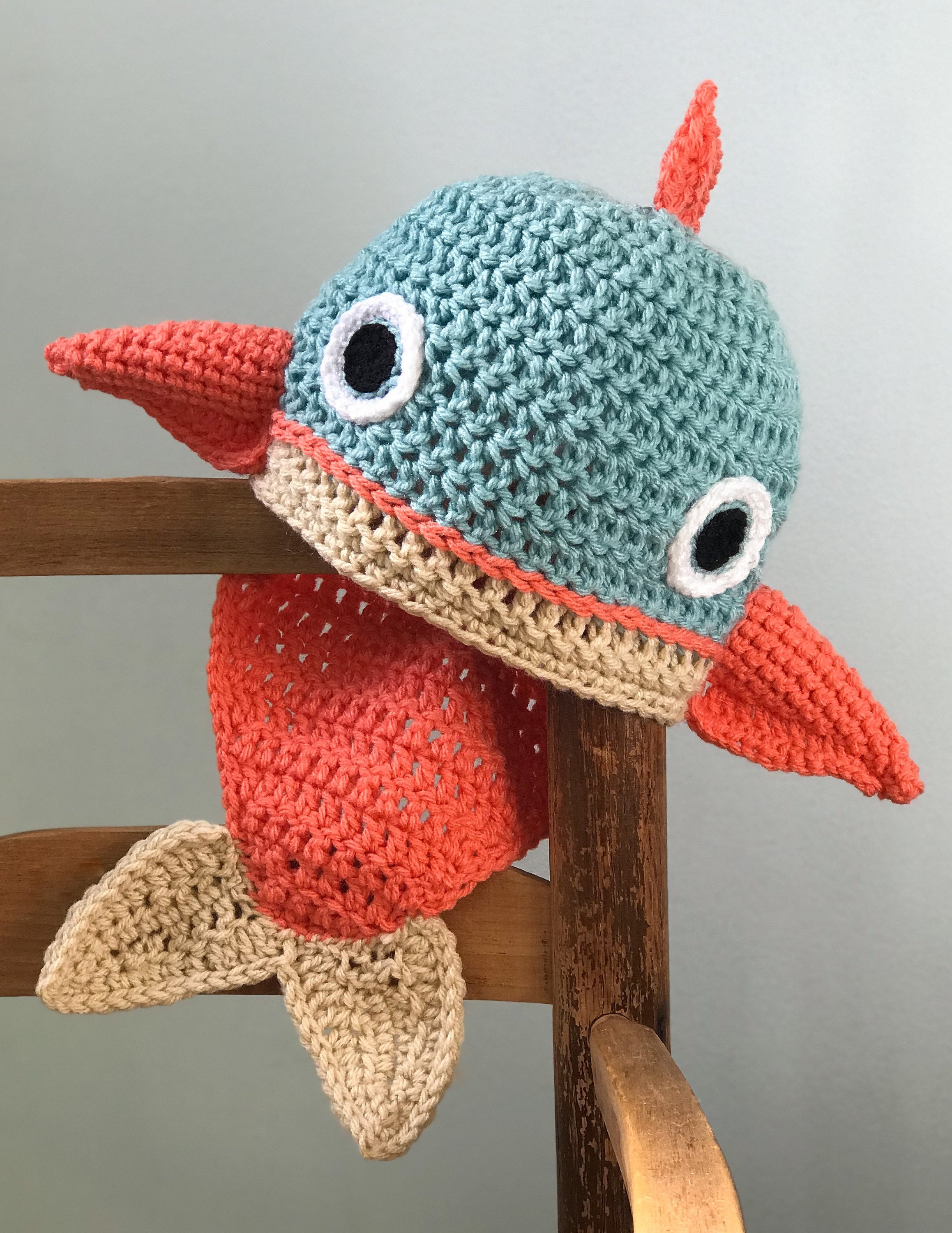 Knit Fish Hat 